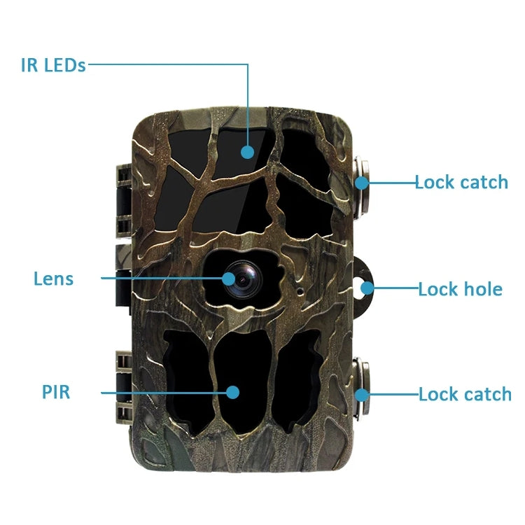 H982 4K Infrared Waterproof Induction Night Vision Monitor Animal HD Outdoor Cameras(Camouflage) - Hunting Cameras by buy2fix | Online Shopping UK | buy2fix