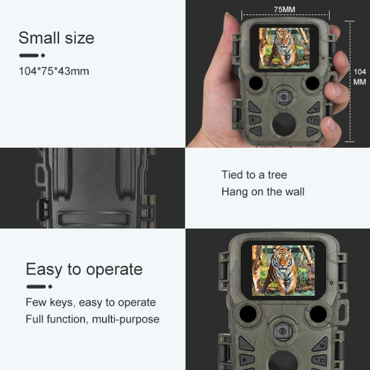 H511C HD Outdoor Hunting Camera Night Vision Monitoring Animal Infrared Sensing Camera - Hunting Cameras by buy2fix | Online Shopping UK | buy2fix