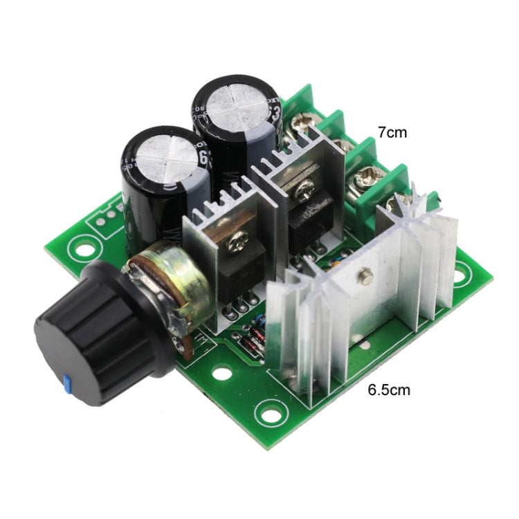 12V-40V 10A DC Motor Speed Controller PWM Stepless Speed Switch, Style: Without Stand - Power Module by buy2fix | Online Shopping UK | buy2fix