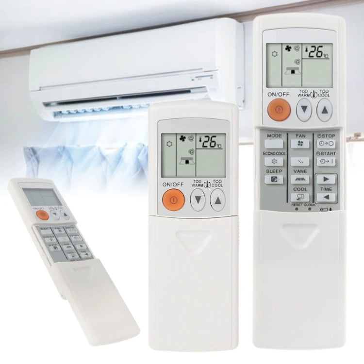 For Mitsubishi KD06ES Air Conditioner Remote Control Replacement Parts(White) - Air-Conditioner by buy2fix | Online Shopping UK | buy2fix