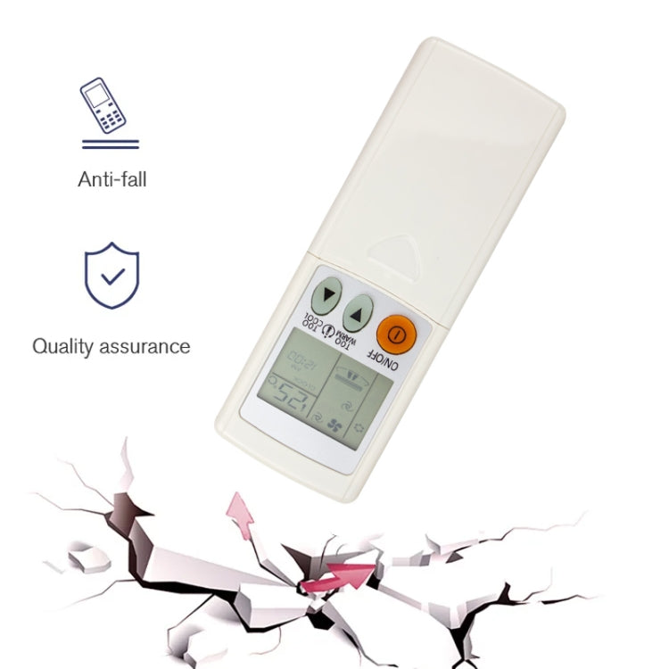 For Mitsubishi KD06ES Air Conditioner Remote Control Replacement Parts(White) - Air-Conditioner by buy2fix | Online Shopping UK | buy2fix