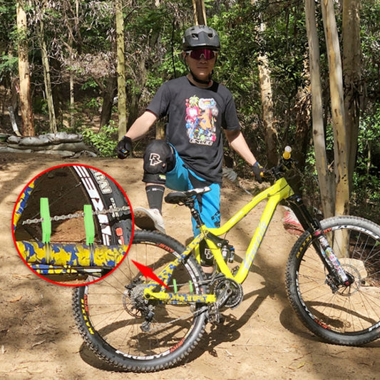 ENLEE E-6435469 1pair Bicycle Chain Guard Mountain Road Bike Chapter Protector(Red) by ENLEE