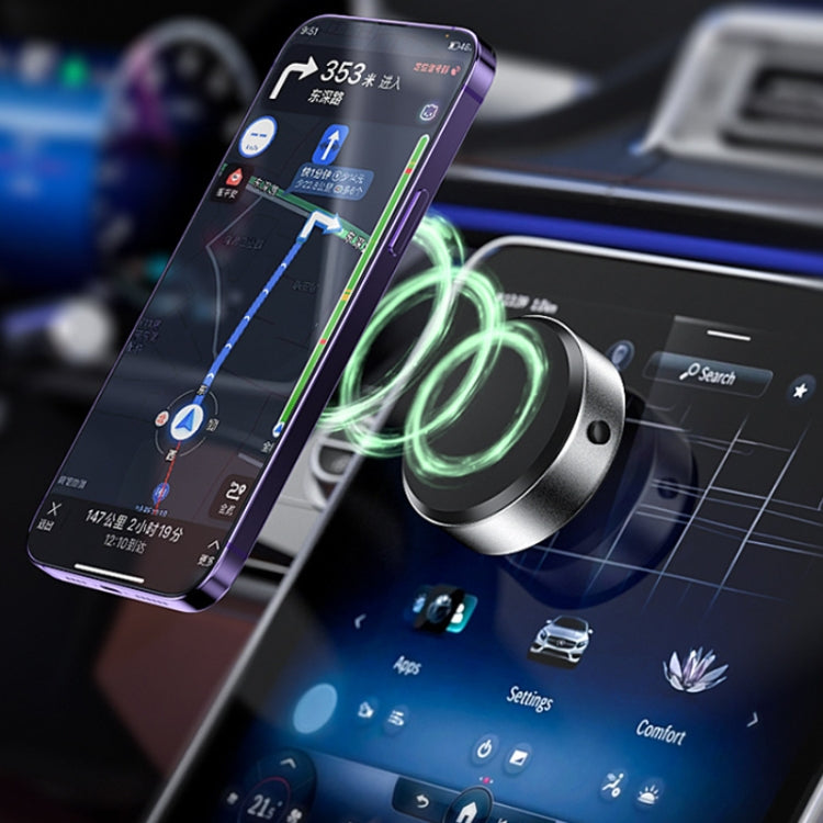 Magsafe Electric Suction Cup Magnetic Mobile Phone Car Navigation Holder(Black) by buy2fix