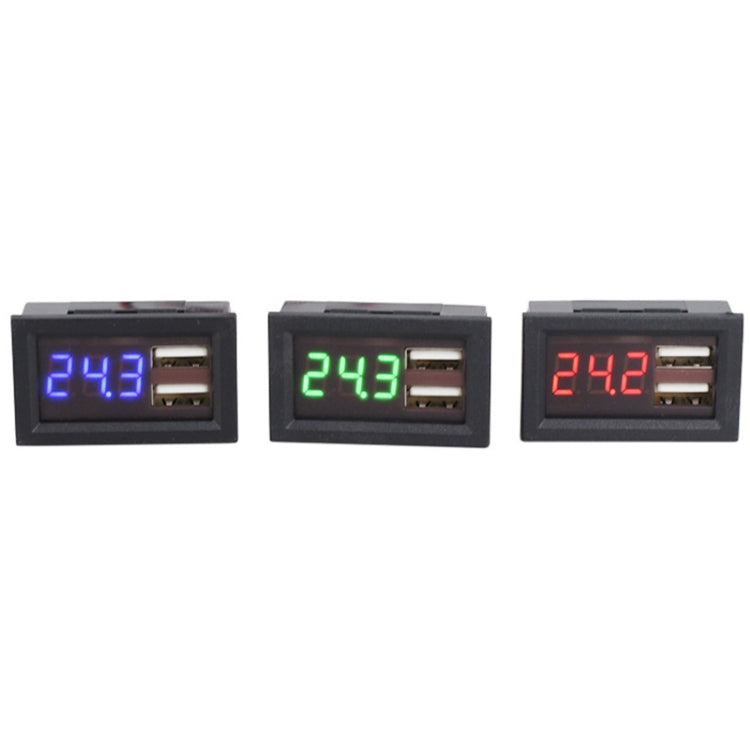 Digital Display Lithium Battery Pack To 5V USB Converter Step-Down Module(Random Color Delivery) - Power Module by buy2fix | Online Shopping UK | buy2fix