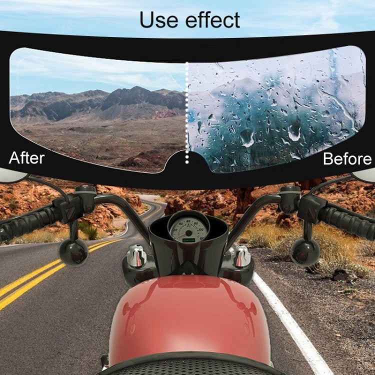 Travel Motorcycle Helmet Rainproof and Anti-fog Film, Style: Paste Inside(English Box) - Others by buy2fix | Online Shopping UK | buy2fix