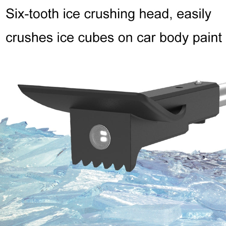 Car Multifunctional Telescopic Snow Shovel Glass Defrost De-icing Brush Winter Cleaning Tools, Spec: Ordinary - Ice Scraper by buy2fix | Online Shopping UK | buy2fix