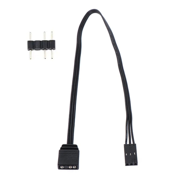 3Pin For Pirate Ship Controller Adapter Cable QL LL120 ICUE Divine Light Synchronization(25cm) - Cables & Connectors by buy2fix | Online Shopping UK | buy2fix