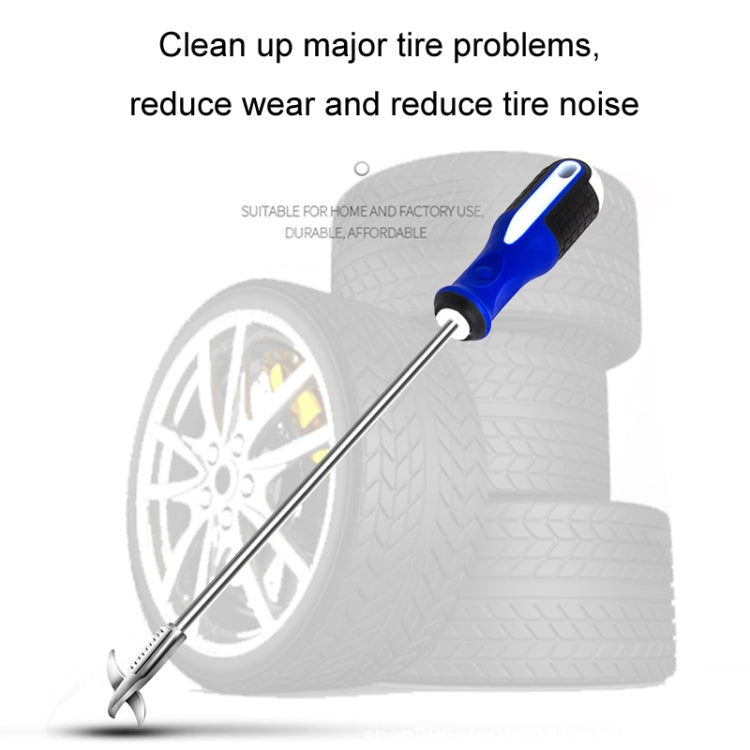 Car Tire Stone Cleaner Multifunctional Cleaning Tool(Long Style) - Car washing supplies by buy2fix | Online Shopping UK | buy2fix