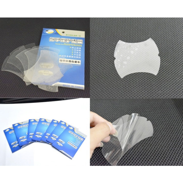 4pcs/set Car Door Handle Scratch Resistant Invisible Protective Film - Auto Film by buy2fix | Online Shopping UK | buy2fix