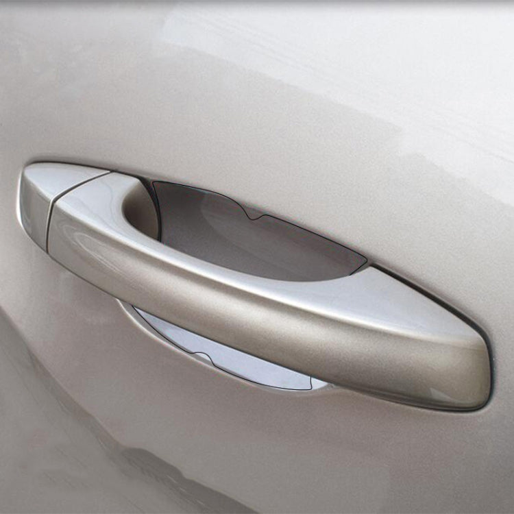 4pcs/set Car Door Handle Scratch Resistant Invisible Protective Film - Auto Film by buy2fix | Online Shopping UK | buy2fix