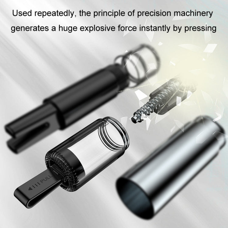 Car Glass Safety Hammer Multifunctional Emergency Escape Tool, Color: Gray - Emergency Hammer by buy2fix | Online Shopping UK | buy2fix