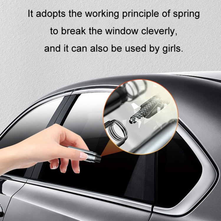 Car Glass Safety Hammer Multifunctional Emergency Escape Tool, Color: Black - Emergency Hammer by buy2fix | Online Shopping UK | buy2fix