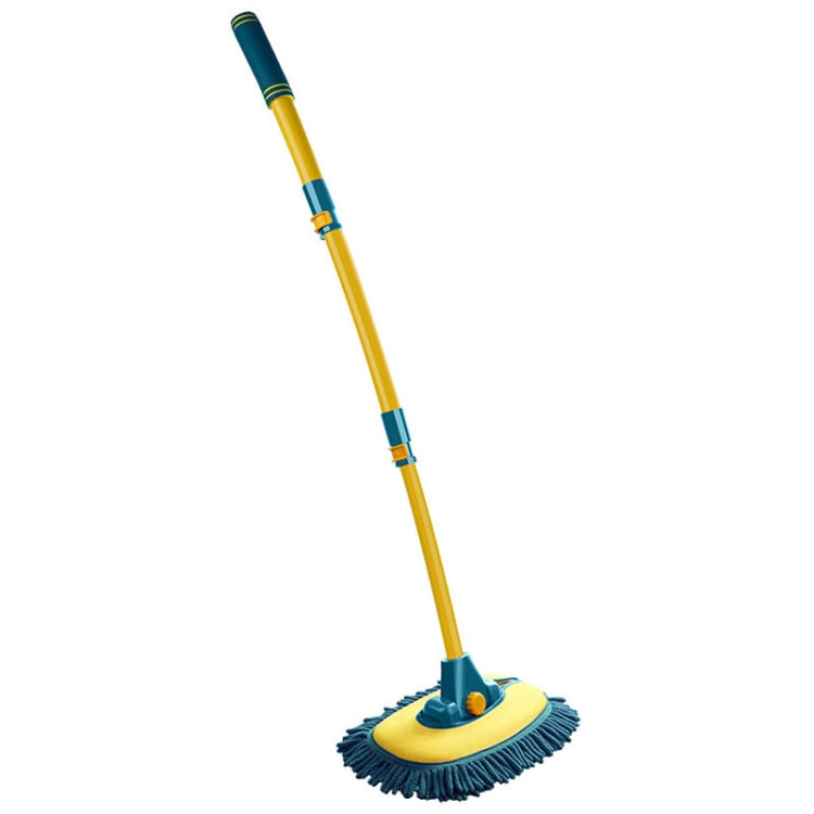 Curved Rod Car Wash Mop Retractable Cleaning Tool No Harm Car Special Soft Brush(Lake Green) - Car washing supplies by buy2fix | Online Shopping UK | buy2fix