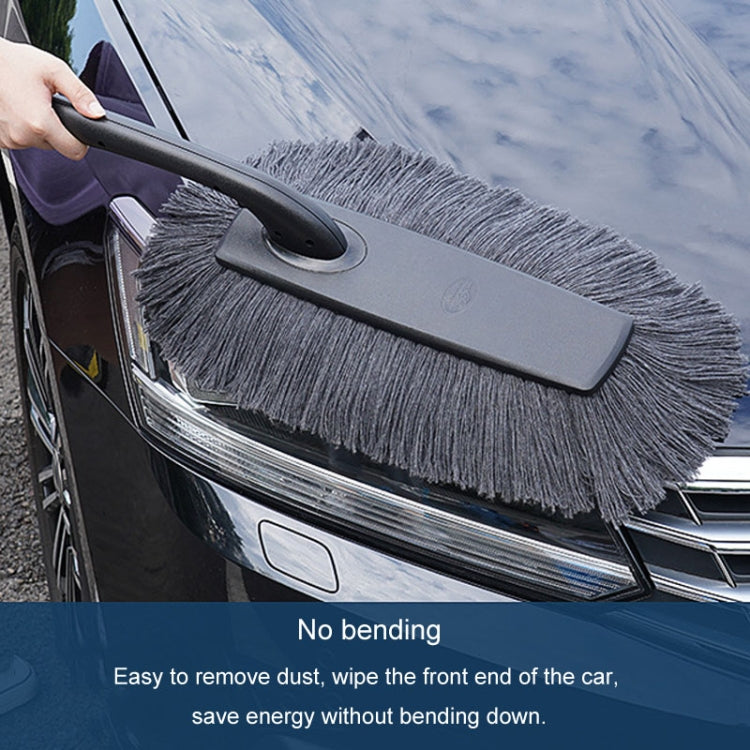 SHINY Car Dusting Duster Car Mop Soft Brush Car Wash Snow Sweeping Tool(With Storage Box) - Car washing supplies by SHINY | Online Shopping UK | buy2fix