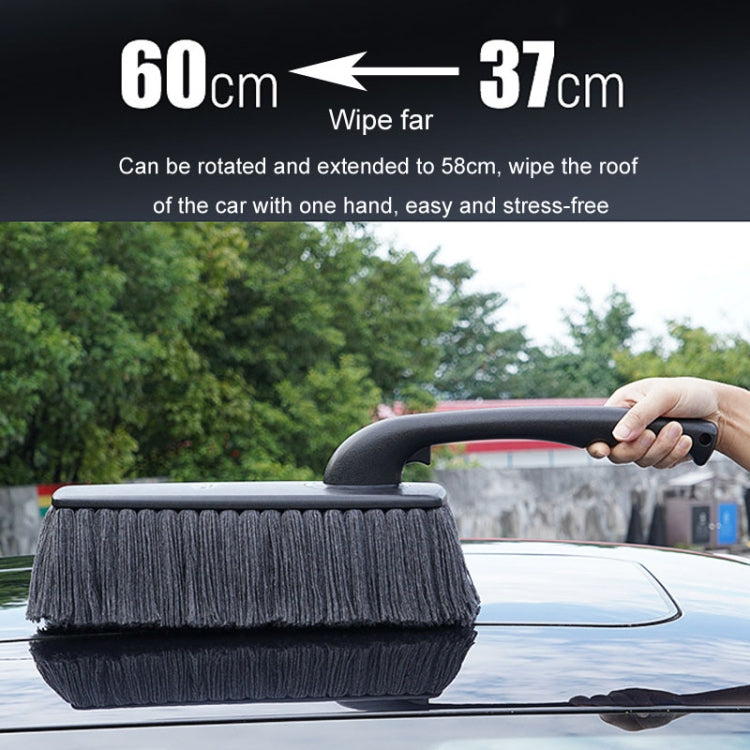 SHINY Car Dusting Duster Car Mop Soft Brush Car Wash Snow Sweeping Tool(With Storage Box) - Car washing supplies by SHINY | Online Shopping UK | buy2fix