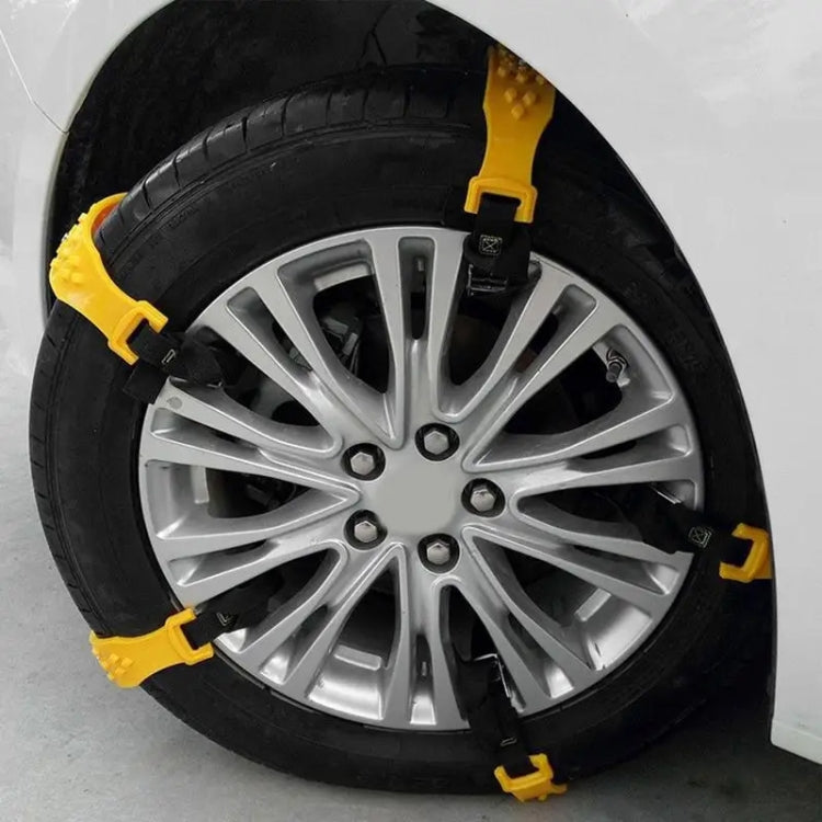 Car Snow Tendon Widened Thickened Tire Anti-skid Chain(10pcs/set) by buy2fix