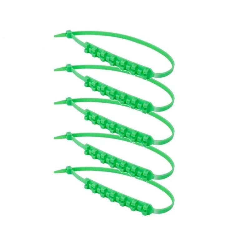5pcs/Set Motorcycle Electric Two-Wheeler Non-Damaging Anti-Skid Chain Ties(Green) - Car Road Trouble Clearer by buy2fix | Online Shopping UK | buy2fix