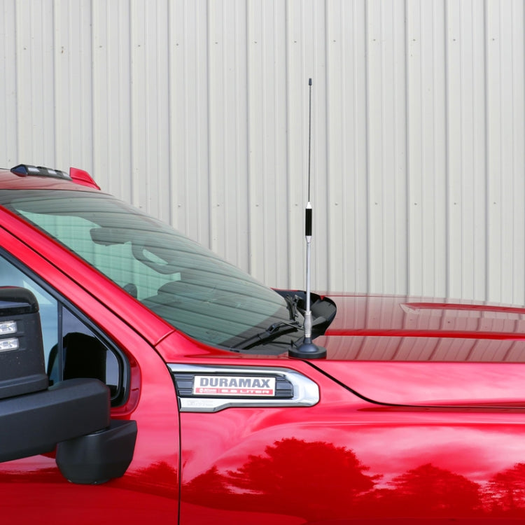 Car-mounted 26-28MHZ Shortwave Intercom Radio UHF Head Suction Cup Antenna by buy2fix