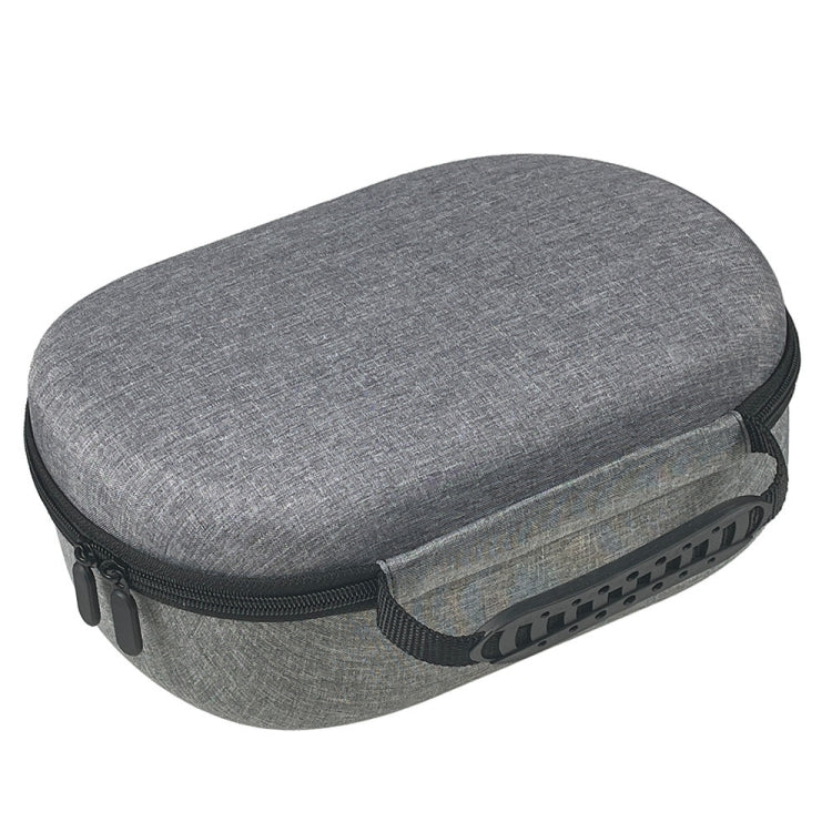 For Apple Vision Pro Head Wearing VR Glasses Storage Portable Bag Travel VR Protective Hard Case(Gray) - VR Accessories by buy2fix | Online Shopping UK | buy2fix