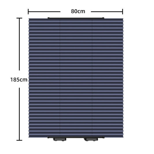 80 x 185cm Car Front Gear Auto Retractable Sunshade Household Pleated Window Covering by buy2fix