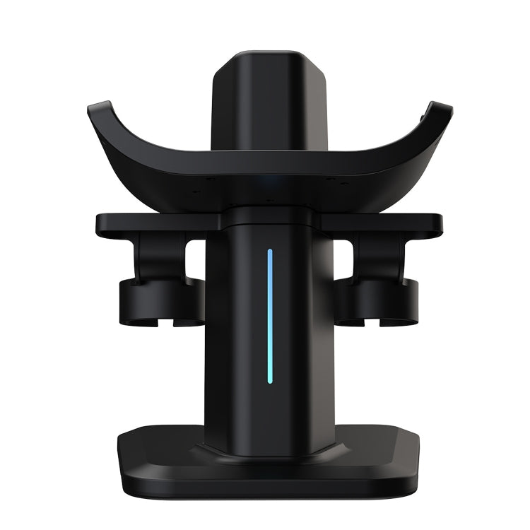 For Meta Quest 3 / 2 / Pro Charging Storage Stand With RGB Lights(Black) - VR Accessories by buy2fix | Online Shopping UK | buy2fix