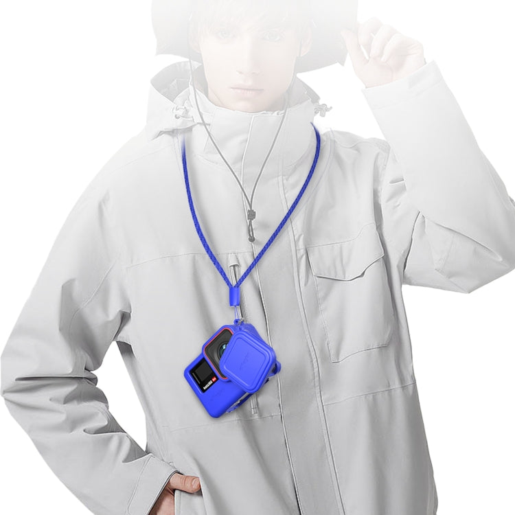 For Insta360 Ace Pro aMagisn Silicone Lens Cap Protective Cover Sports Camera Accessories by aMagisn