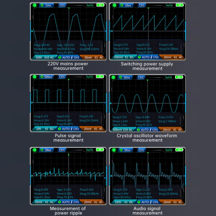 FNIRSI 3 In 1 Handheld Digital Oscilloscope Dual-Channel Multimeter, Specification: Standard - Digital Multimeter by FNIRSI | Online Shopping UK | buy2fix