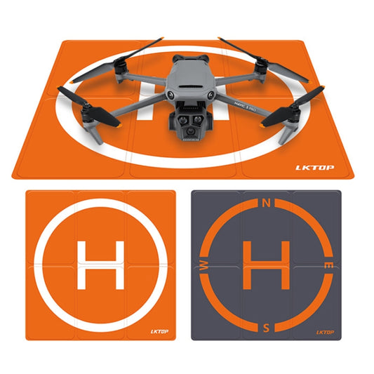 LKTOP 65cm Drone Universal Landing Pad Double-sided Waterproof Foldable RC Aircraft Launch Mat by LKTOP