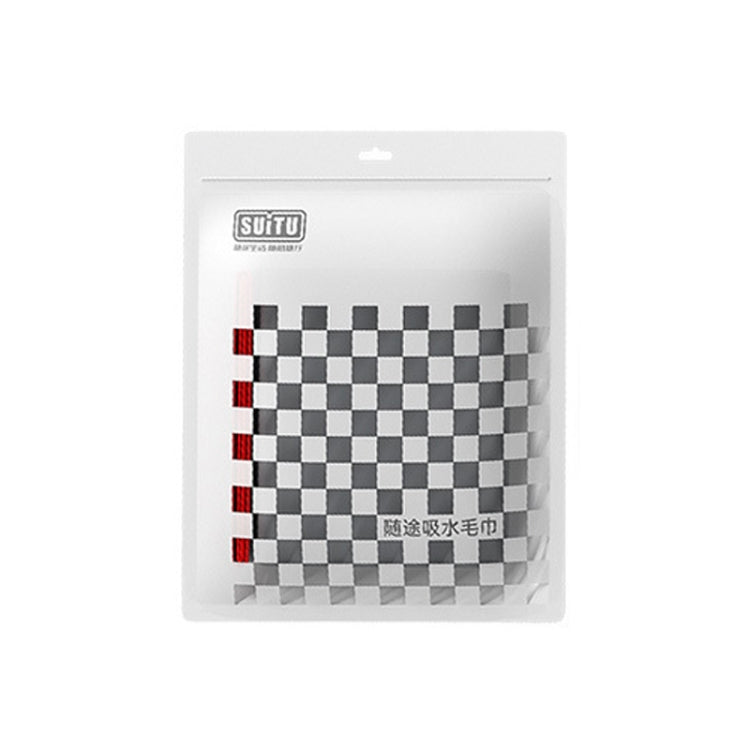 SUITU ST-9007 Double-Sided Auto Washing Towel Wiping Cloth Car Interior Absorbent Fiber Wipes, Size: 60 x 180cm by SUITU