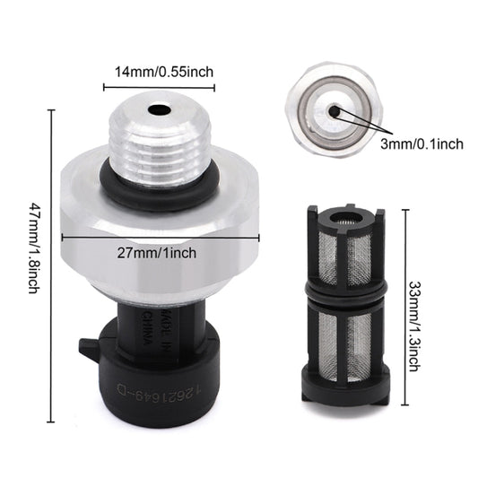 For GM/Buick LaCrosse/Regal/Chevrolet Oil Pressure Sensor(12677836) by buy2fix