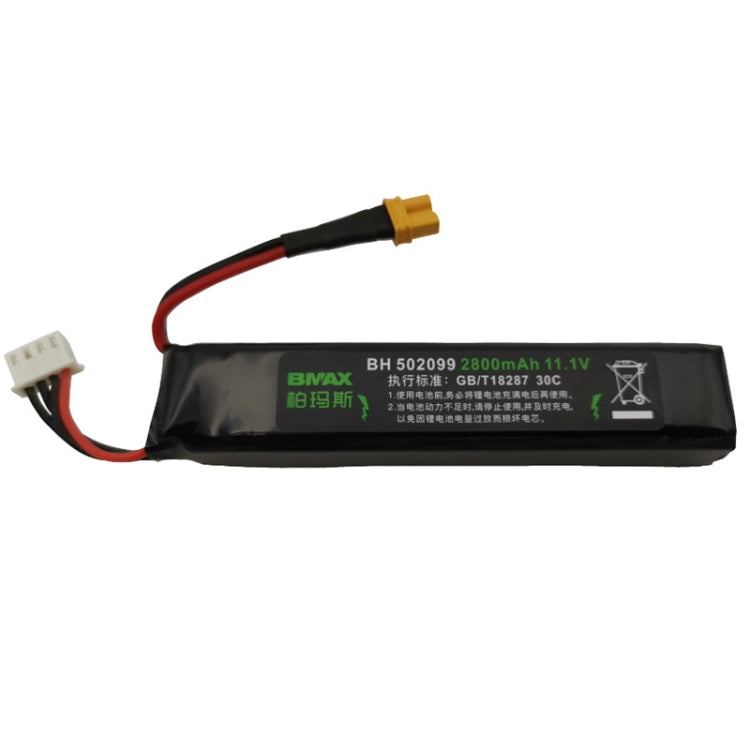 BMAX 11.1V High Rate 30C Discharge Water Marble Rifle Rechargeable Li-Ion Battery, Plug: XT30 - Li-ion Batteries by buy2fix | Online Shopping UK | buy2fix