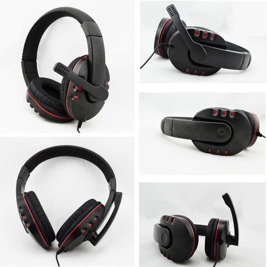 Wired Headphone 3.5mm Gaming Music Microphone For PS4 Play Station 4 Game PC Chat by buy2fix