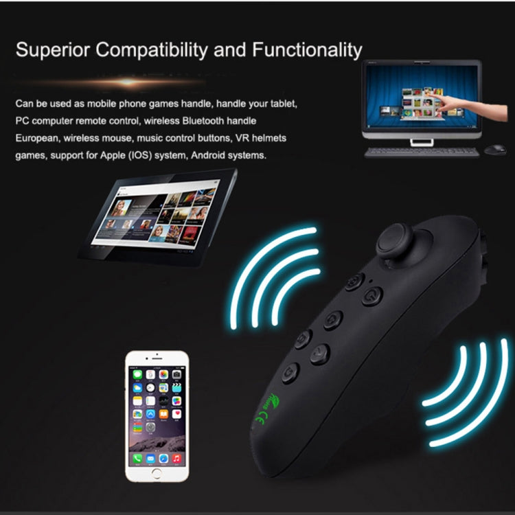 VRPARK Virtual Reality 3D VR Glasses Gamepad Game Joystick Bluetooth Remote Controller for iPhone IOS Android Smartphone Phone - VR Accessories by buy2fix | Online Shopping UK | buy2fix