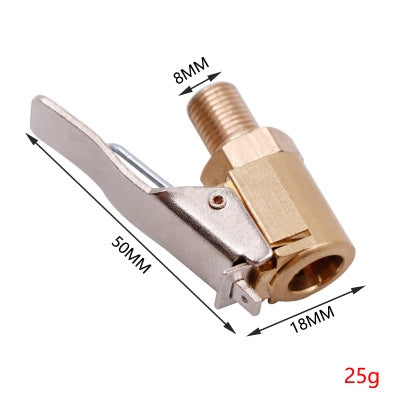 Car Tyre Wheel Tire Air Chuck Inflator Pump Valve Clip Clamp Connector - Inflatable Pump by buy2fix | Online Shopping UK | buy2fix