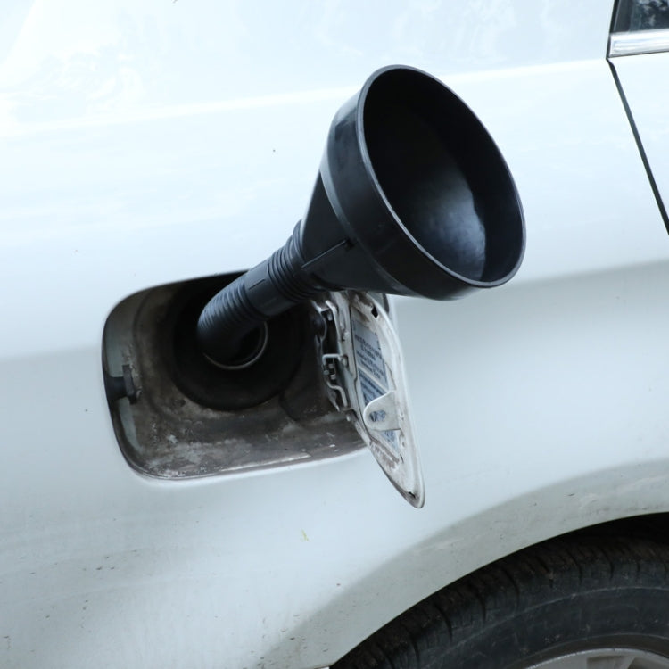 Universal Car Truck Motorcycle Filled Plastic Vehicle Funnels with Soft Spout Pipe Pour Oil Tool - Hand Tool Sets by buy2fix | Online Shopping UK | buy2fix
