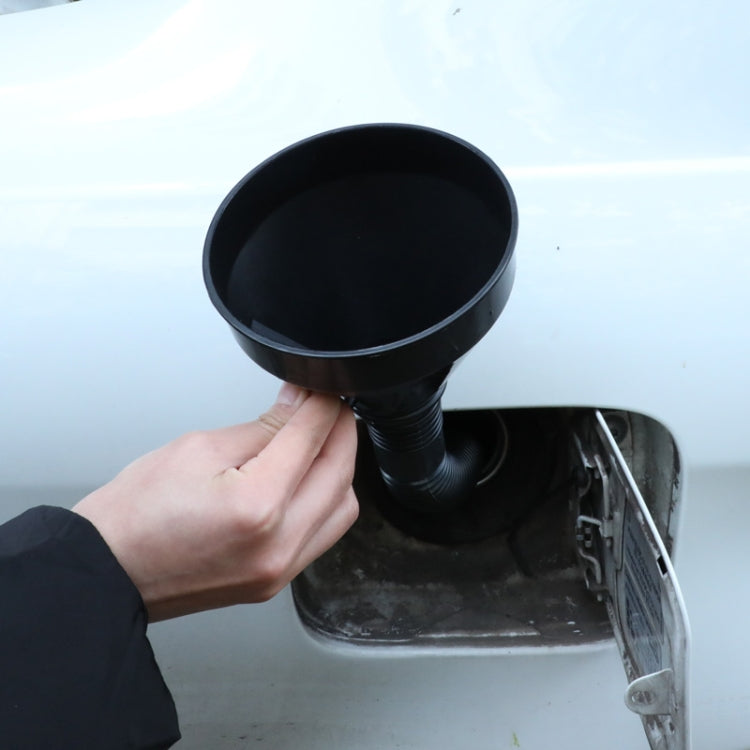 Universal Car Truck Motorcycle Filled Plastic Vehicle Funnels with Soft Spout Pipe Pour Oil Tool - Hand Tool Sets by buy2fix | Online Shopping UK | buy2fix