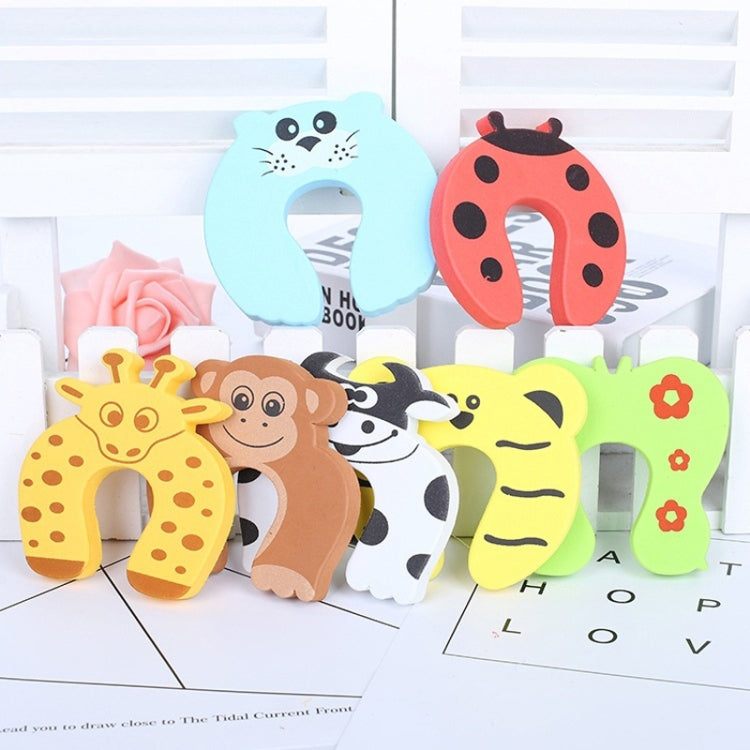 Baby Proofing Door Stoppers Finger Safety Guard Holder Lock Safety Guard Finger Protect Toy For Baby Random Color Delivery - Safety Equipment by buy2fix | Online Shopping UK | buy2fix