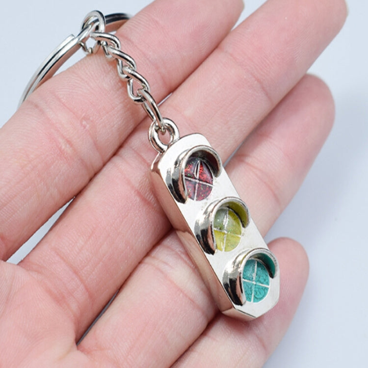 3D Keyfob Keychain Traffic Signal Lamp Classic Key Rings Car Key Chain - Key Rings by buy2fix | Online Shopping UK | buy2fix