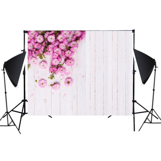 1.25m x 0.8m Wood Grain 3D Simulation Flower Branch Photography Background Cloth(MB18) - Wood Floor by buy2fix | Online Shopping UK | buy2fix