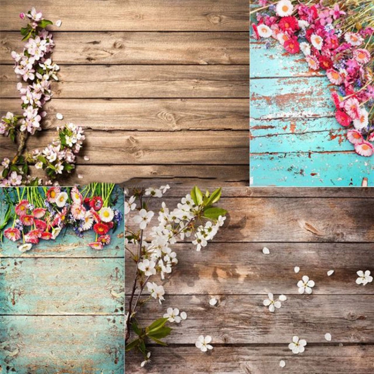 1.25m x 0.8m Imitation Wood Grain Board Gourmet 3D Photo Photography Background Cloth(MB1) - Wood Floor by buy2fix | Online Shopping UK | buy2fix