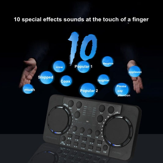 V300 PRO Live Sound Card Mobile Phone Computer Recording Singing Sound Card Set by buy2fix