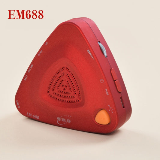 ENO EM-688 Electronic Vocal Rechargeable Metronome For Piano/Guitar/Drum/Guzheng/Violin(Red) by buy2fix