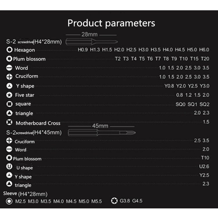 JM-8172 73 In 1 Combination Screwdriver Set Mobile Phone Computer Game Machine Model Removal Tool by JAKEMY