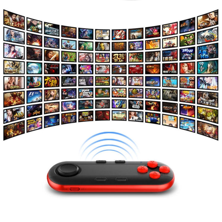 Smart Wireless Bluetooth Gamepad Controller 3D VR Virtual Reality Glasses Joystick Remotes Compatible with Android / IOS(Black) - VR Accessories by buy2fix | Online Shopping UK | buy2fix