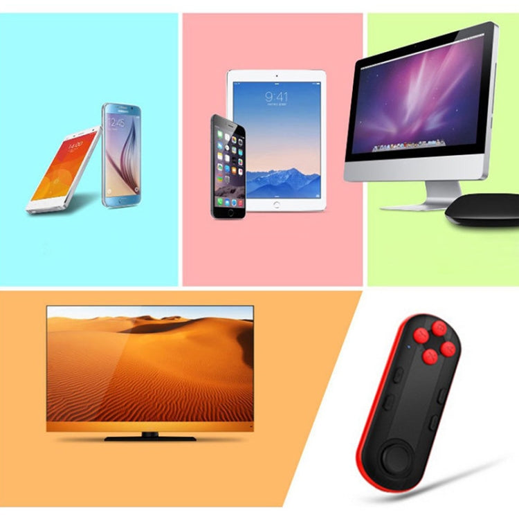 Smart Wireless Bluetooth Gamepad Controller 3D VR Virtual Reality Glasses Joystick Remotes Compatible with Android / IOS(Black) - VR Accessories by buy2fix | Online Shopping UK | buy2fix