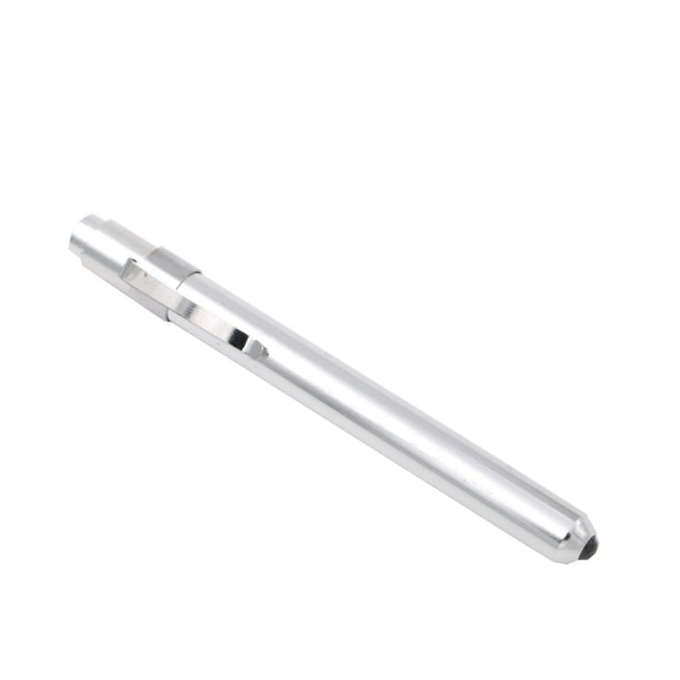 5 PCS Mini Pocket Penlight Torch Light LED Flashlight Mouth Ear Care Inspection Lamp(Silver) - LED Flashlight by buy2fix | Online Shopping UK | buy2fix