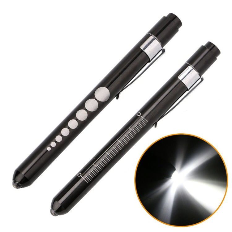 5 PCS Mini Pocket Penlight Torch Light LED Flashlight Mouth Ear Care Inspection Lamp(Silver) - LED Flashlight by buy2fix | Online Shopping UK | buy2fix