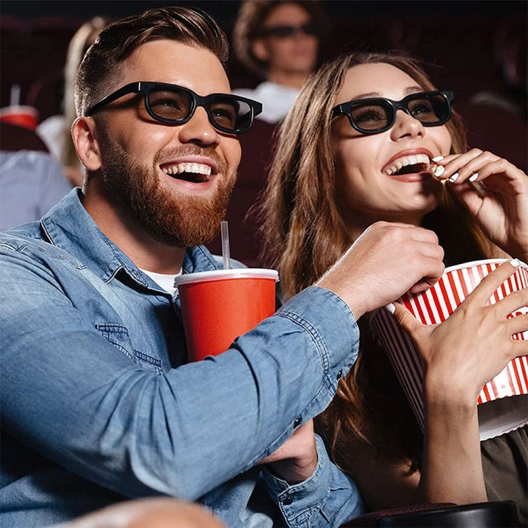 3D Film Special Polarized Glasses, Non-flash Stereo 3D Glasses - VR Headset by buy2fix | Online Shopping UK | buy2fix