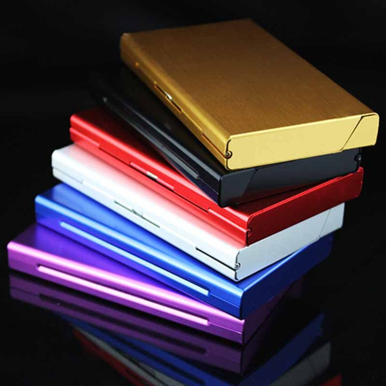 Ultra-thin Personality Creative Ladies Cigarette Case Metal Cigarette Case(Gold) - Cigarette Box & Ashtrays by buy2fix | Online Shopping UK | buy2fix