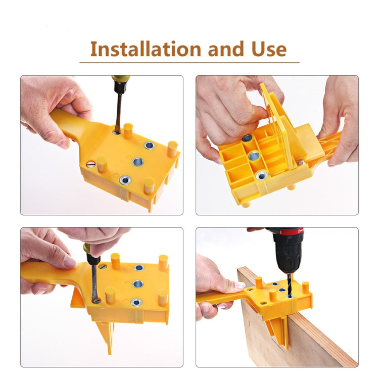 Punch Locator Straight Hole Puncher Woodworking Tools - Others by buy2fix | Online Shopping UK | buy2fix
